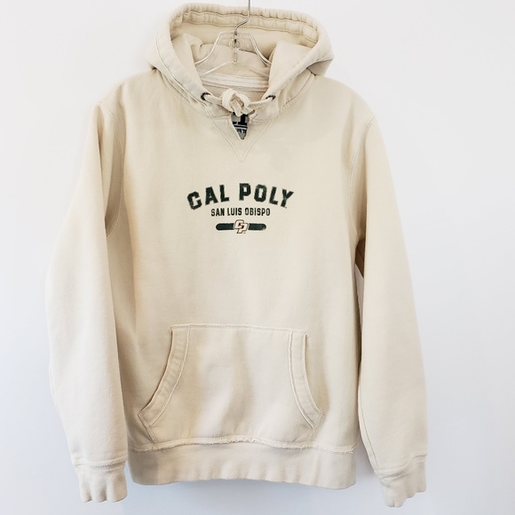 Cal Poly Other - Cal Poly Hoodie Cream Ultra Thick + Soft